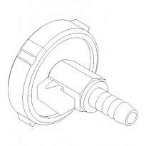 ФЛАНЕЦ ДЛЯ УДАЛЕНИЯ ВОЗДУХА GRUNDFOS Venting flange 96433906